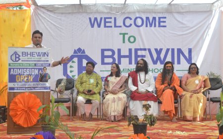 भैविन माइंड स्कूल में ओपन हाउस : शिक्षा के साथ संस्कार और अनुभव पर मंथन : 200 से अधिक अभिभावक-विद्यार्थियों ने की सहभागिता