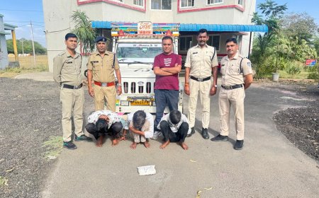 रतलाम पुलिस की बड़ी कार्रवाई: 50 लाख की MD ड्रग्स के साथ 3 आरोपी गिरफ्तार