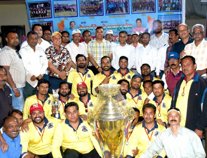 दादा माहुरकर ट्रॉफी पर टीआरओ का कब्जा : आरपीएफ रही उपविजेता