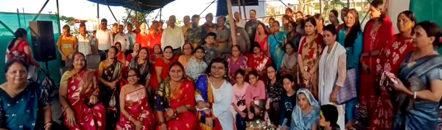 रतलाम में कान्यकुब्ज ब्राह्मण समाज ने मनाया फाग उत्सव, भजनों और होली गीतों के साथ उड़ा गुलाल