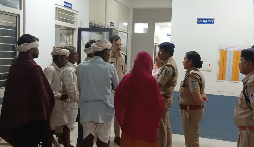 शादी समारोह में युवती की हत्या : एसपी अमित कुमार ने किया थाना सरवन का निरीक्षण : प्रकरण मे SIT गठित : दिए कड़े निर्देश