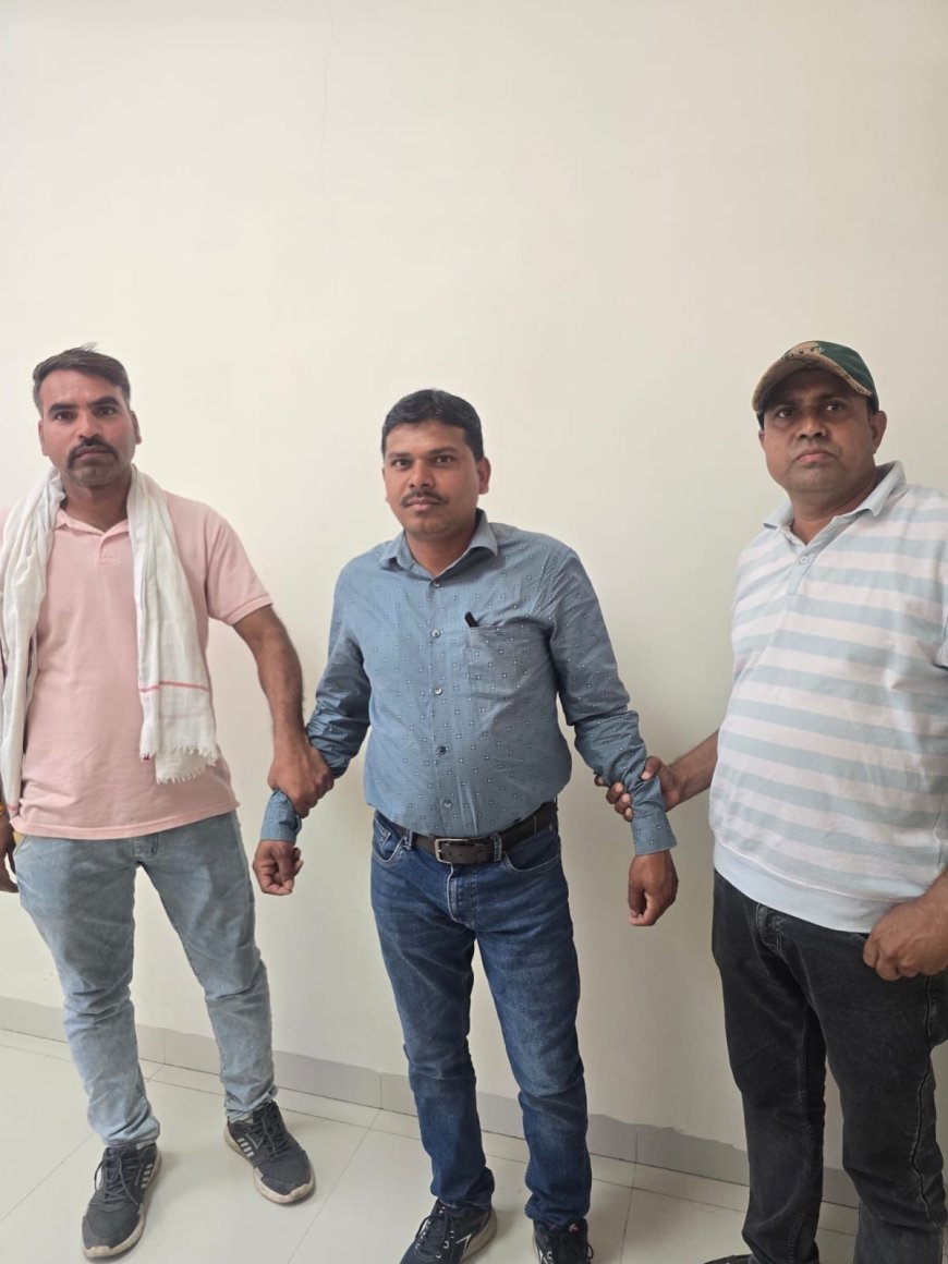 सैलाना में लोकायुक्त की बड़ी कार्रवाई : 20 हजार की रिश्वत लेते पटवारी रंगे हाथ गिरफ्तार