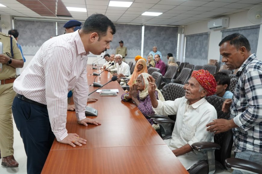 रतलाम पुलिस की पहल : वरिष्ठ नागरिक शिकायत निवारण शिविर : 17 मामलों पर त्वरित कार्रवाई