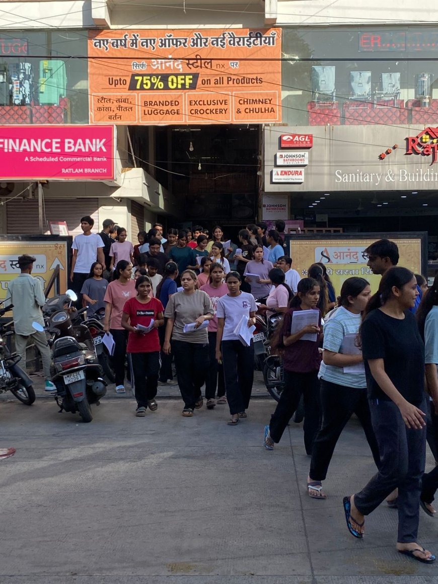 अभ्यास कॅरियर इंस्टिट्यूट : रतलाम में ‘NEET से पहले NEET’ का सफल आयोजन : 550 से अधिक विद्यार्थियों ने लिया भाग