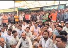 नामली फोरलेन हादसे पर बवाल : ग्रामीणों ने शव रखकर किया प्रदर्शन :12 दिन का अल्टीमेटम