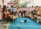 भील समाज ने प्रतिभावान विद्यार्थियों का किया सम्मान :  सामाजिक कुरीतियों के खिलाफ लिया सामूहिक संकल्प