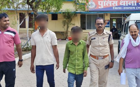 सैलाना पुलिस की तत्परता : 24 घंटे में कलिका माता मंदिर चोरी मामले में 2 आरोपी गिरफ्तार : नाबालिग भी पकड़ा गया
