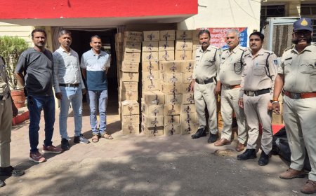 रतलाम औद्योगिक क्षेत्र पुलिस की बड़ी कार्रवाई : कंटेनर से 25 लाख से अधिक की अवैध बियर जब्त : आरोपी गिरफ्तार