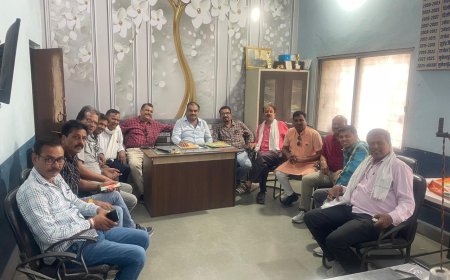 सम्भागीय सम्मेलन की तैयारियों को लेकर आयोजन समिति की बैठक संपन्न : पत्रकार हितों के प्रस्तावों पर हुई अहम चर्चा