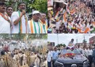 महंगाई और किसान समस्याओं को लेकर कांग्रेस का जनआक्रोश प्रदर्शन : बैरिकेड्स तोड़े, पानी की बौछारों के बीच डटे रहे कार्यकर्ता