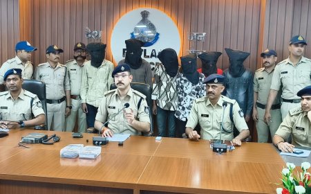 रतलाम में वाहन चेकिंग के दौरान दो पिस्टल और 6 कारतूस के साथ 6 आरोपी गिरफ्तार