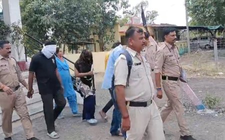 रतलाम पुलिस का नशे के कारोबारियों पर शिकंजा : 55 ग्राम एमडी ड्रग्स से खुला बड़ा नेटवर्क : एक महिला सहित 06  आरोपी आए गिरफ्त में