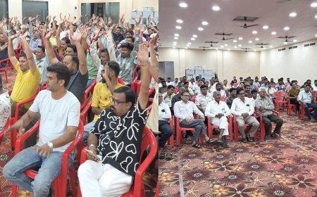 सैलाना नगर बस स्टैंड चौड़ीकरण के समर्थन में उतरे 200 से अधिक व्यापारी : रोक नहीं हटने पर आंदोलन की चेतावनी