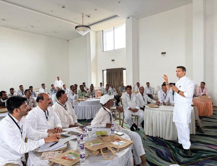नामली में कांग्रेस का दो दिवसीय प्रशिक्षण शिविर संपन्न  : संगठन सृजन शिविर से कांग्रेस ने भरी चुनावी हुंकार : बूथ स्तर तक मजबूती का दिया मंत्र
