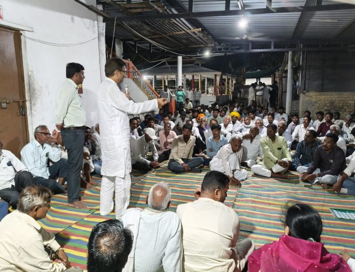 बिलपांक में कांग्रेस की महत्वपूर्ण बैठक संपन्न : 29 जून के किसान महा आंदोलन को सफल बनाने का लिया संकल्प