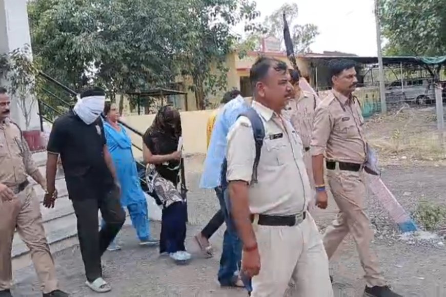 रतलाम पुलिस का नशे के कारोबारियों पर शिकंजा : 55 ग्राम एमडी ड्रग्स से खुला बड़ा नेटवर्क : एक महिला सहित 06  आरोपी आए गिरफ्त में