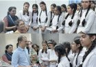 डॉक्टर्स डे पर गुरु रामदास पब्लिक सीनियर सेकेंडरी स्कूल के विद्यार्थियों ने चिकित्सकों का किया सम्मान