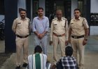 सोलर प्लांट से तांबे की केबल चोरी का पर्दाफाश : दो सिक्योरिटी गार्डों ने साथियों संग रची चोरी की साजिश : दो आरोपी फरार