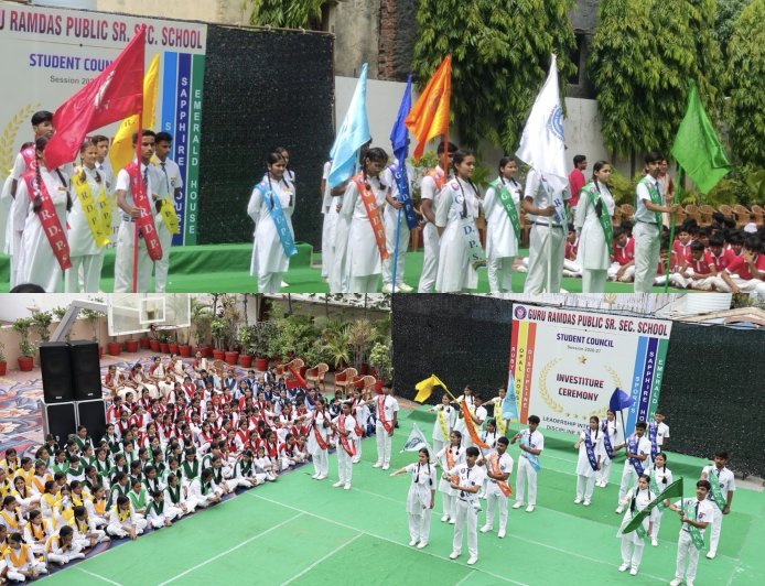 गुरु रामदास पब्लिक स्कूल में छात्र परिषद का शपथ ग्रहण : रंगारंग कार्यक्रम रहा आकर्षण का केंद्र : हेड बॉय-हेड गर्ल सहित पदाधिकारियों ने संभाली जिम्मेदारी