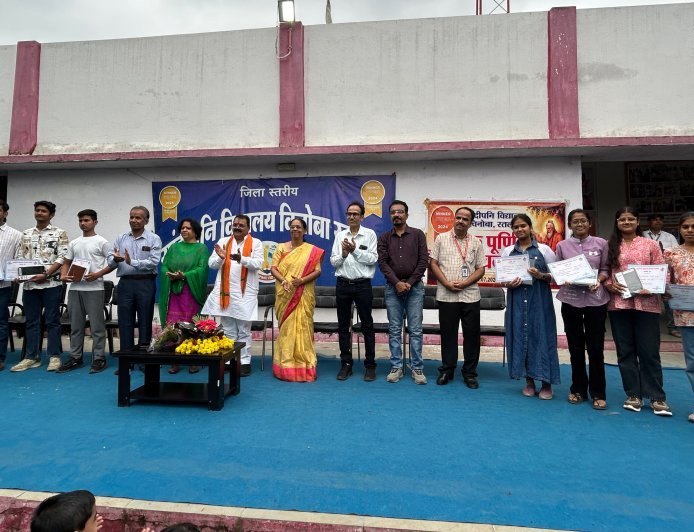 गुरु पूर्णिमा पर संस्कार और विज्ञान का संगम : सांदीपनि विद्यालय विनोबा में गुरु पूर्णिमा पखवाड़े का समापन : 70 से अधिक मॉडलों की प्रदर्शनी बनी आकर्षण का केंद्र