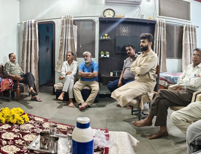पुलिस और प्रेस के अच्छे रिश्ते समाज के हित में -आर सी पंवार,सेवानिवृत आई पी एस