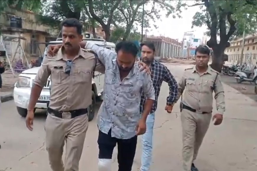 रतलाम में एक करोड़ की वसूली के लिए सराफा व्यापारी के घर फायरिंग मामले का मास्टरमाइंड पूर्व बजरंग दल नेता वीनू शर्मा गिरफ्तार : 40 लाख की सुपारी लेकर कराई थी वारदात