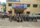 अंतरराज्यीय दो वाहन चोर गिरफ्तार :10 मोटरसाइकिलें बरामद : स्टेशन रोड पुलिस की कार्रवाई : आरोपी विष्णु पर पहले से 12 चोरी के मामले