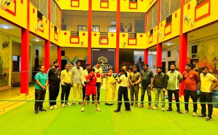 बोधी इंटरनेशनल स्कूल में तहसील स्तरीय बॉक्सिंग प्रतियोगिता संपन्न : 90 खिलाड़ियों ने दिखाया दम
