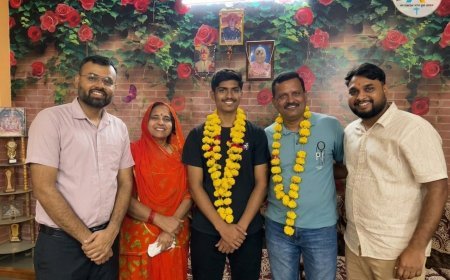 रद्द हुई NEET परीक्षा से नहीं टूटा हौसला :  दोबारा मेहनत कर 594 अंक किए हासिल : राजवीर सिंह ने डॉक्टर बनने का सपना किया साकार