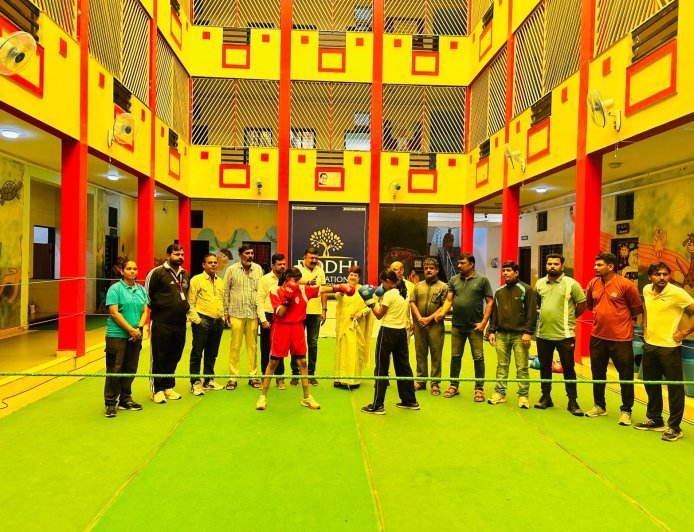 बोधी इंटरनेशनल स्कूल में तहसील स्तरीय बॉक्सिंग प्रतियोगिता संपन्न : 90 खिलाड़ियों ने दिखाया दम