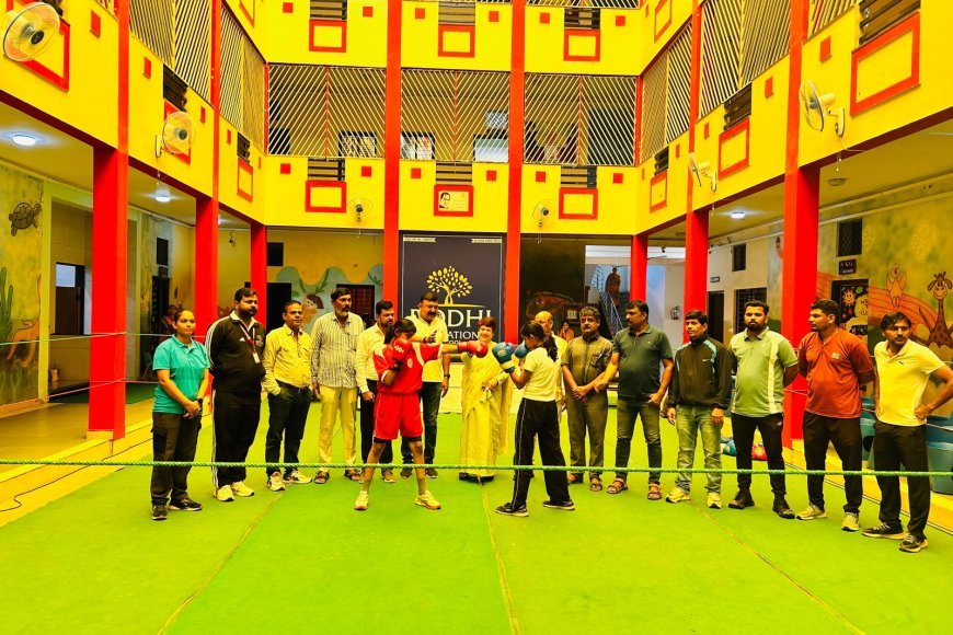 बोधी इंटरनेशनल स्कूल में तहसील स्तरीय बॉक्सिंग प्रतियोगिता संपन्न : 90 खिलाड़ियों ने दिखाया दम