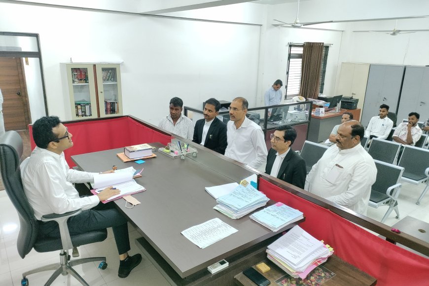 लंबित मामलों पर कलेक्टर की सख्ती : राजस्व, खनिज और फौजदारी प्रकरणों की होगी नियमित सुनवाई, लंबित प्रकरणों के जल्द निराकरण के निर्देश