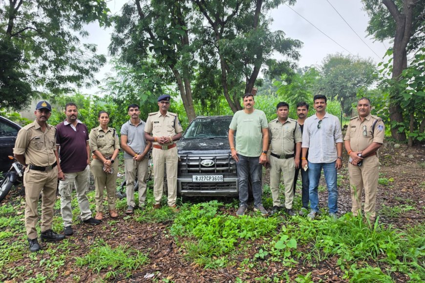 कालूखेड़ा पुलिस की बड़ी कार्रवाई : ढाई करोड़ की 2.495 किलो MD ड्रग्स की खेप जब्त : चार आरोपियों पर मामला दर्ज : सभी फरार