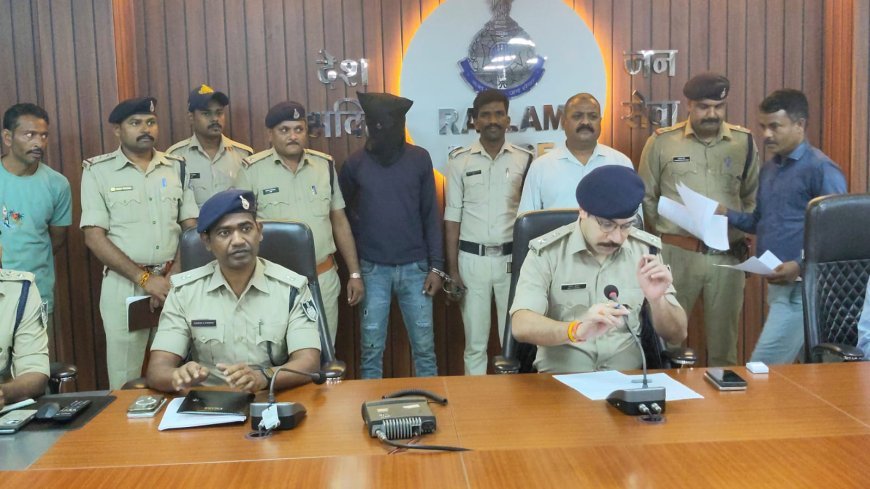 36 घंटे में अंधे कत्ल का खुलासा : पुरानी रंजिश में हुई थी युवक की हत्या  : आरोपी गिरफ्तार