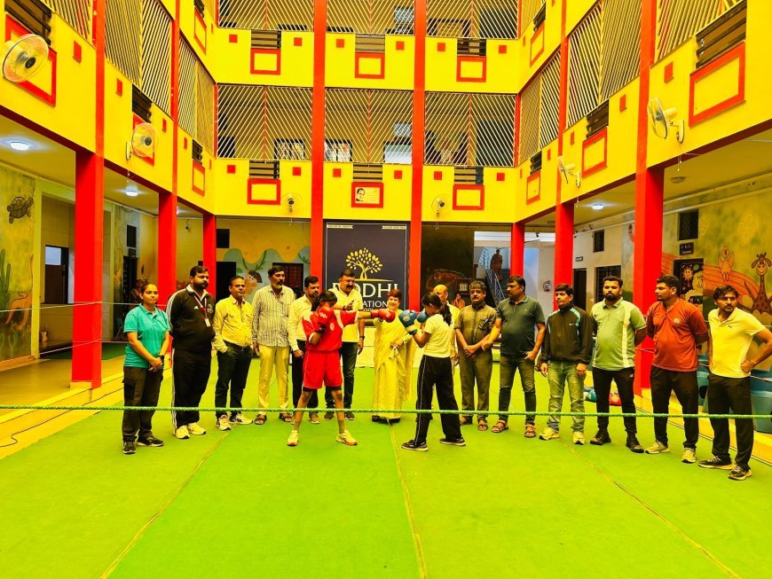 बोधी इंटरनेशनल स्कूल में तहसील स्तरीय बॉक्सिंग प्रतियोगिता संपन्न : 90 खिलाड़ियों ने दिखाया दम