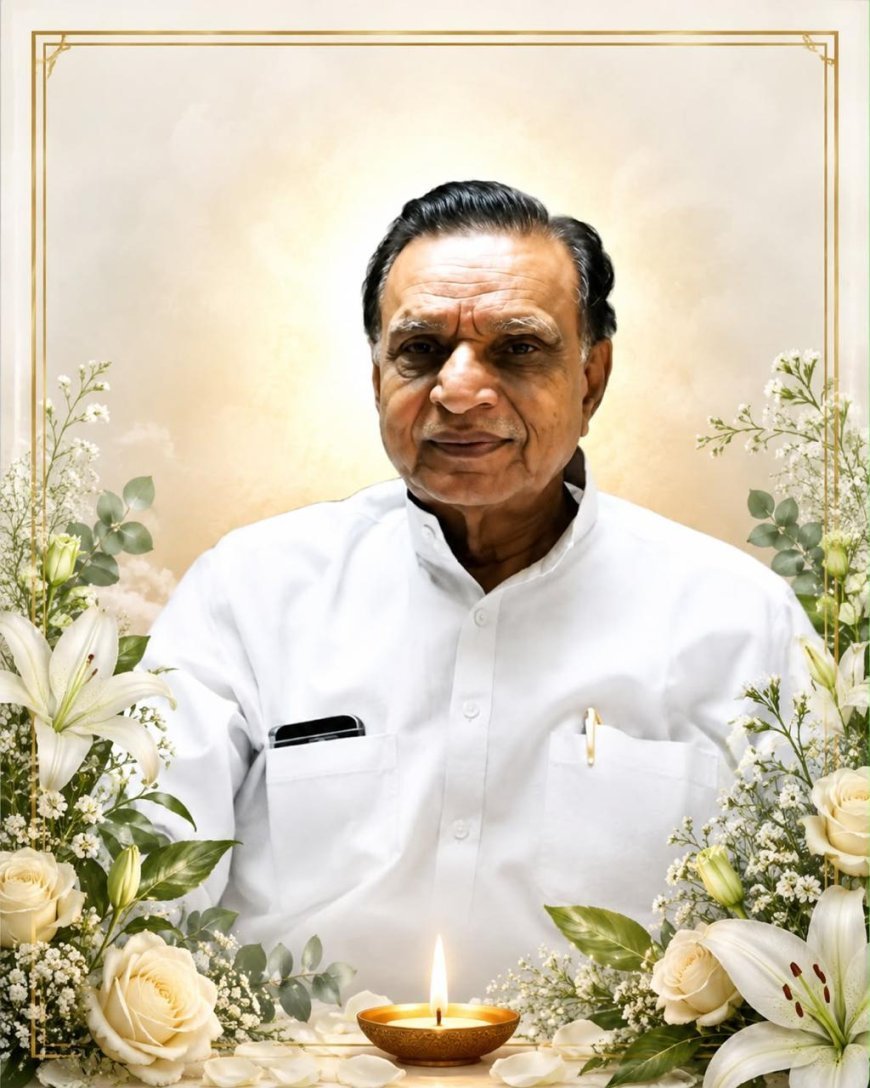 वरिष्ठ कांग्रेस नेता एवं साहित्यकार बंशीलाल गांधी का निधन : कल रतलाम में होगा अंतिम संस्कार