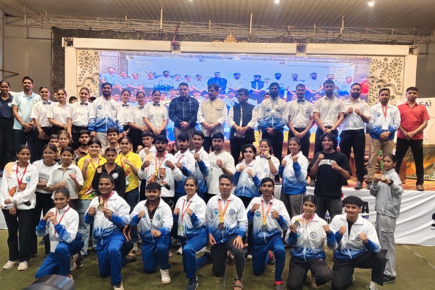 राष्ट्रीय किकबॉक्सिंग चैंपियनशिप में रतलाम का शानदार प्रदर्शन : चार खिलाड़ियों ने जीते कांस्य पदक
