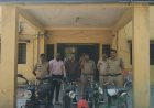 अस्पताल और सब्जी मंडी से बाइक चोरी करने वाला आरोपी गिरफ्तार : 4 वाहन बरामद
