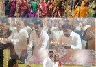 मां पद्मावती मंदिर के गरबा रास में उमड़ा उत्साह : अतिथियों ने बढ़ाया बालिकाओं का हौसला :सातवें दिन जनप्रतिनिधियों और समाजसेवियों ने की मां की आरती