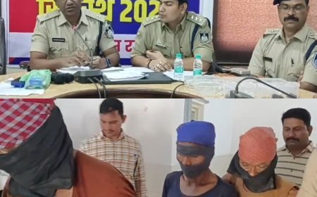18 साल से पुलिस की पकड़ से बाहर चड्डी-बनियान गैंग के तीन कथित बदमाश गिरफ्तार : चोरी का माल खरीदने वाला बुजुर्ग भी पकड़ाया